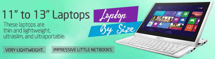 11" to 12" Laptops & Notebooks