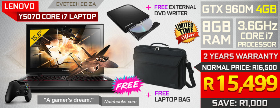 lenovo y5070 core i7 gaming laptop deal