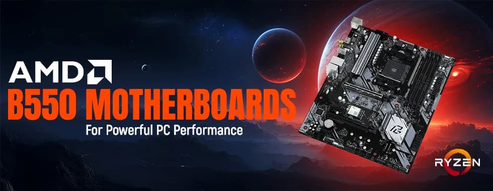 AMD B550 Motherboards - High-Performance PC Components