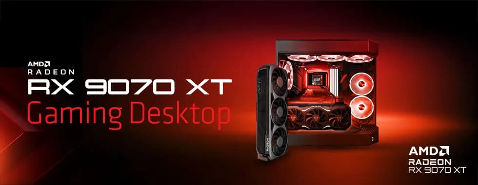 AMD Radeon RX 9070 XT Gaming PC
