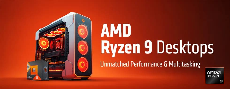 AMD Ryzen 9 PCs - High-Performance Desktops