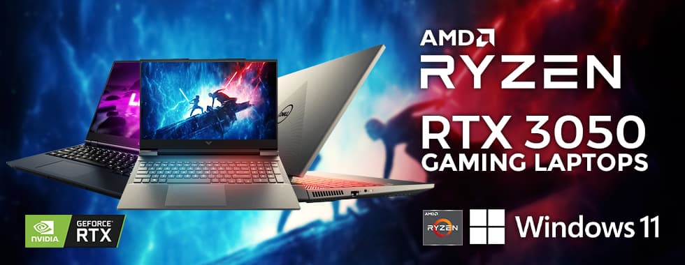 AMD Ryzen RTX 3050 Gaming Laptops
