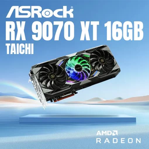 ASRock RX 9070 XT Taichi 16GB