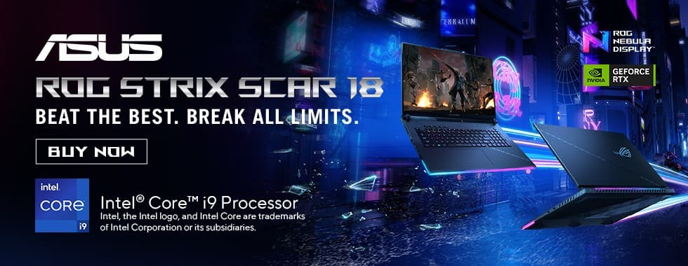 ASUS ROG STRIX SCAR 18 Laptops