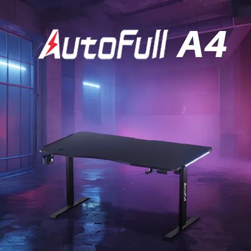 AutoFull A4 RGB Gaming Desk Large