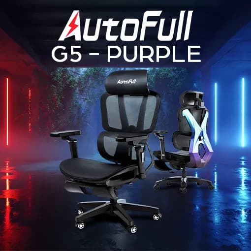 AutoFull G5 Gaming Chair Purple