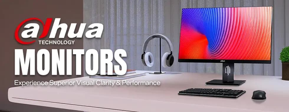 Dahua Monitors - High-Quality Visuals & Crystal Clear Displays