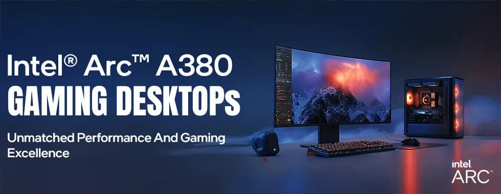 Intel ARC A380 Gaming PCs - High-Performance Gaming Desktop