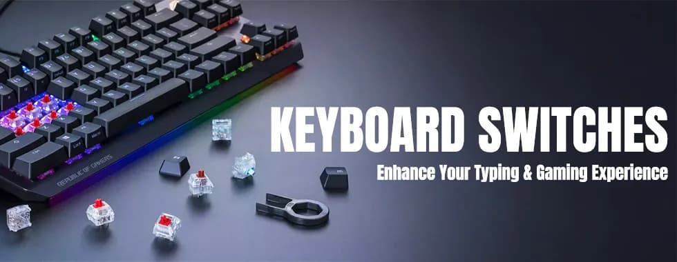 High-Quality Keyboard Switches for Gaming and Typing