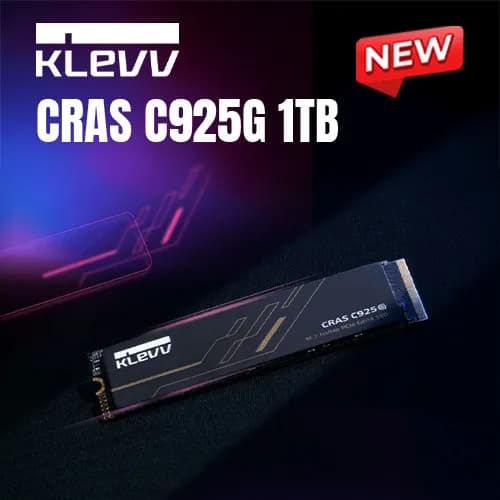 Klevv Cras C925G 1TB Gen4 NVMe SSD