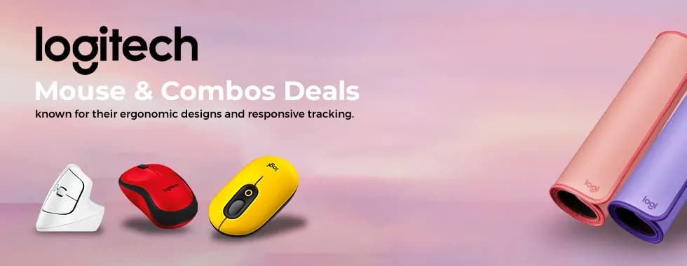 Logitech Mouse - Ergonomic & High-Precision