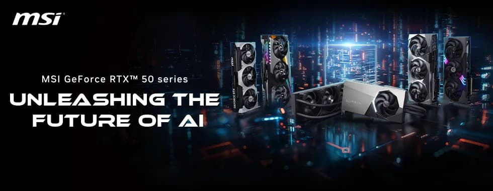 MSI RTX 50 Series GPU