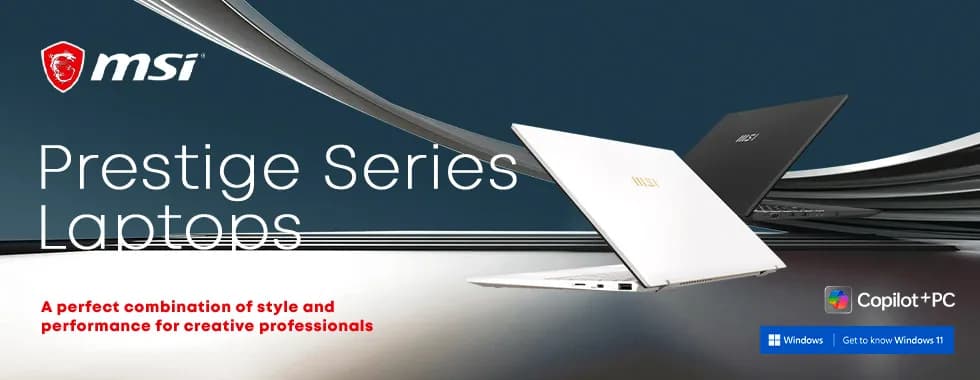 MSI Prestige Series Laptop Deals