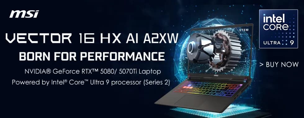 MSI RTX 50 Series Laptops