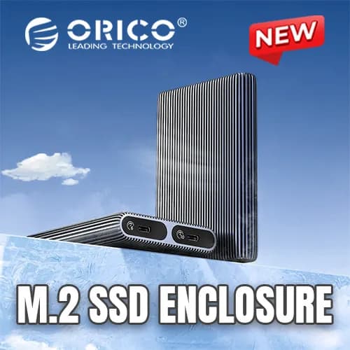 Orico Dual Bay SSD Enclosure