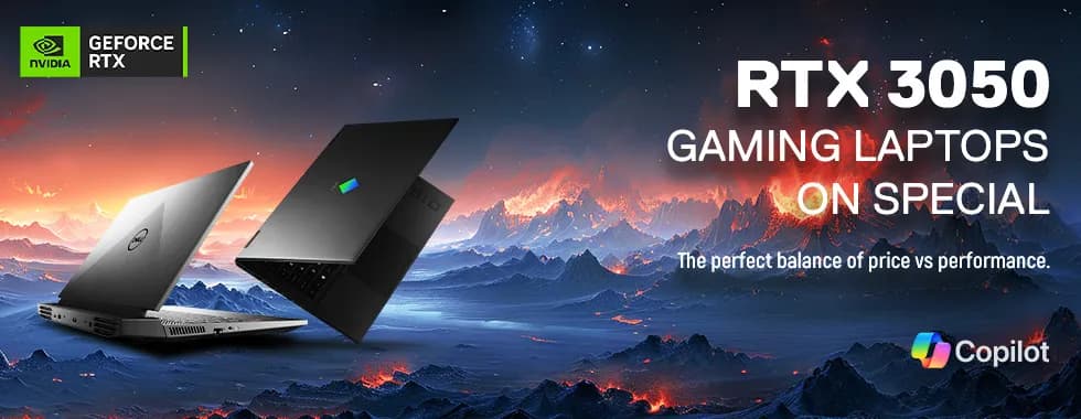 RTX 3050 Gaming Laptops On Special