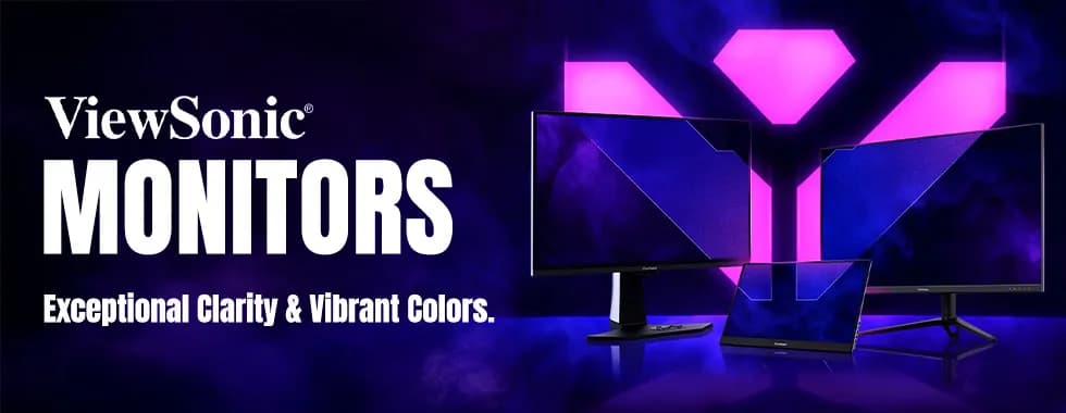 ViewSonic Monitors - Crystal Clear Displays
