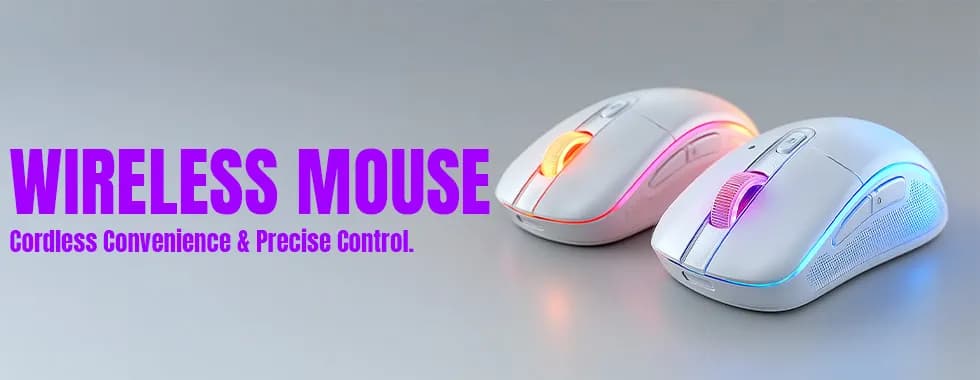Wireless Mouse - Cordless & Ergonomic for Convenience 🔋🖱️