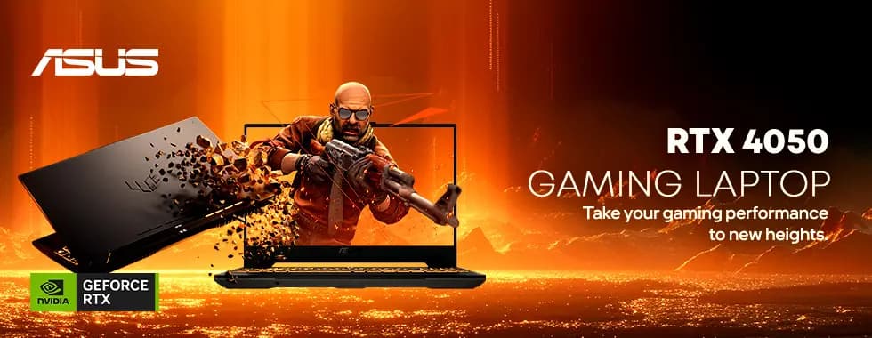 ASUS RTX 4050 Gaming Laptop - High-Performance Gaming PC