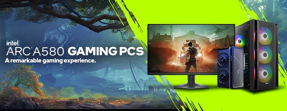 Intel ARC A580 Gaming PCs 🚀