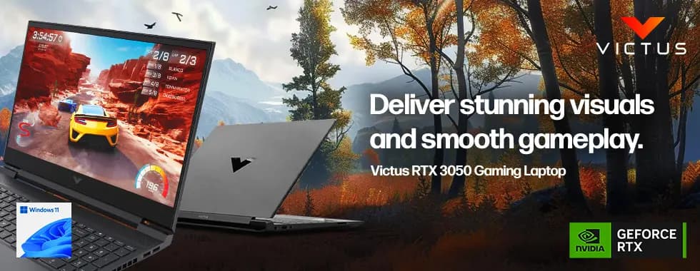 HP Victus RTX 3050 Gaming Laptop Deals