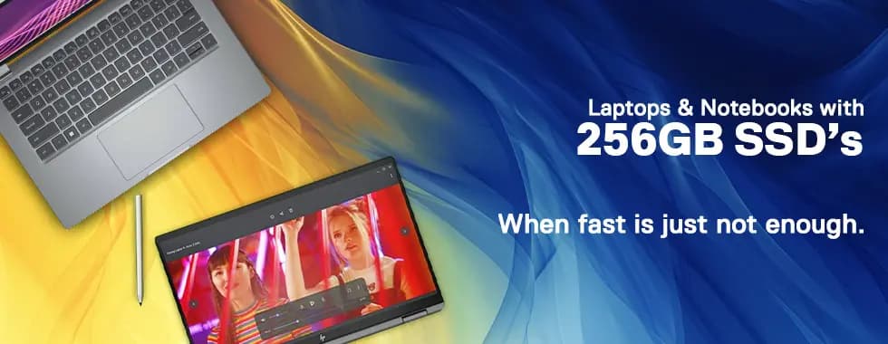 Laptops & Notebooks With 256GB SSD