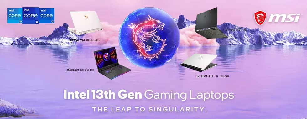 MSI 13th Gen Gaming Laptops