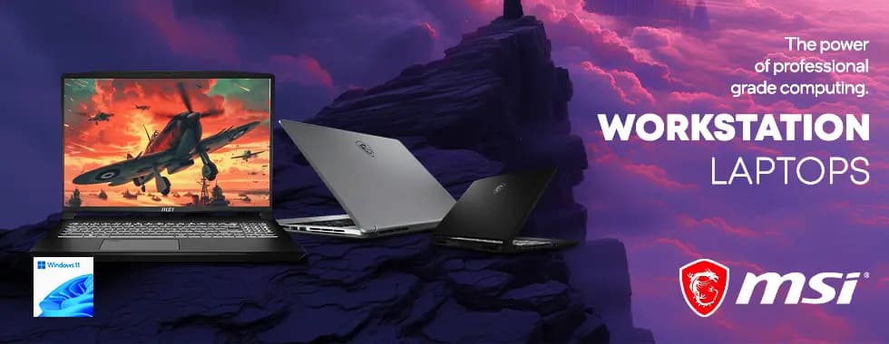 MSI Workstation Laptops