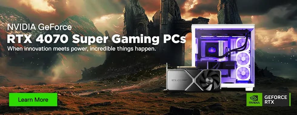 NVIDIA GeForce RTX 4070 Super Gaming PCs 💻🎮