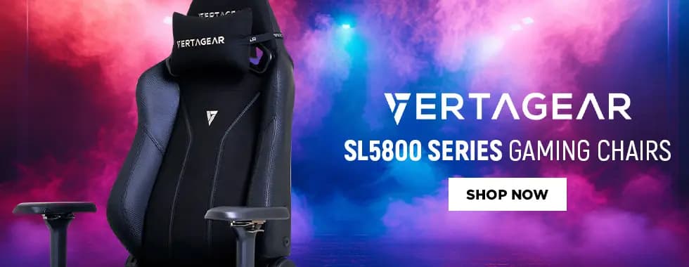 Vertagear SL5800 Gaming Chairs - Ultimate Comfort & Ergonomics