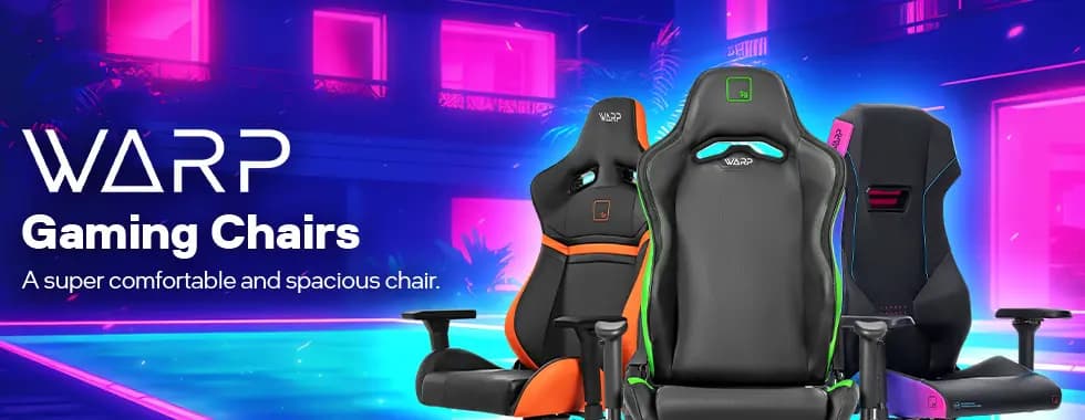 WARP Gaming Chairs - Ultimate Comfort & Performance