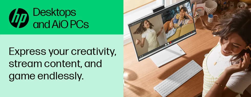 HP Desktop And AIO PCs HP Desktop And AIO PCs