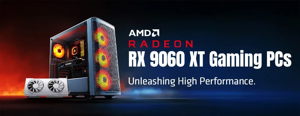 AMD Radeon RX 9060 XT Gaming PCs