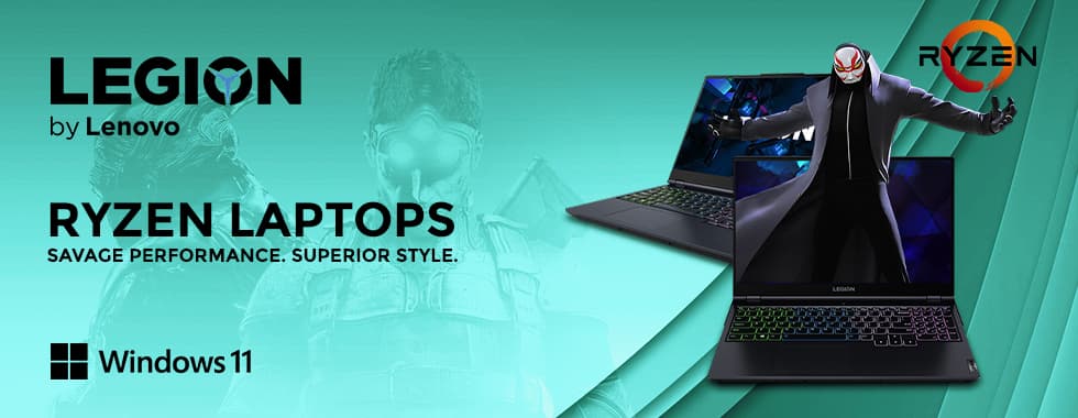 Lenovo Legion Ryzen Laptops Lenovo Legion Ryzen Laptops