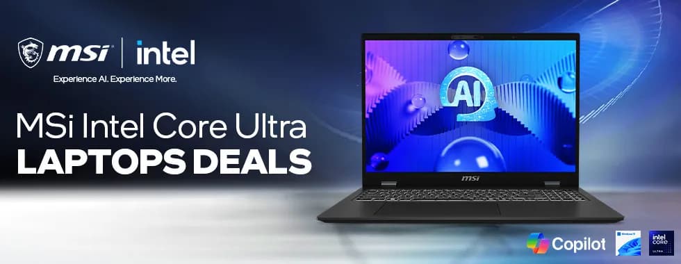 MSI Intel Core Ultra Laptops - High-Performance Gaming & Workstation Laptops