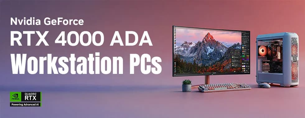 Quadro RTX 4000 ADA Workstation PCs 🚀