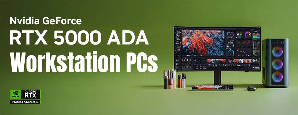 Quadro RTX 5000 ADA Workstation PCs 🚀