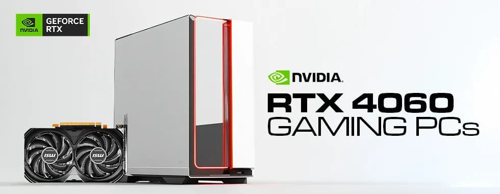 NVIDIA GeForce RTX 4060 Gaming PCs – High-Performance Gaming Machines