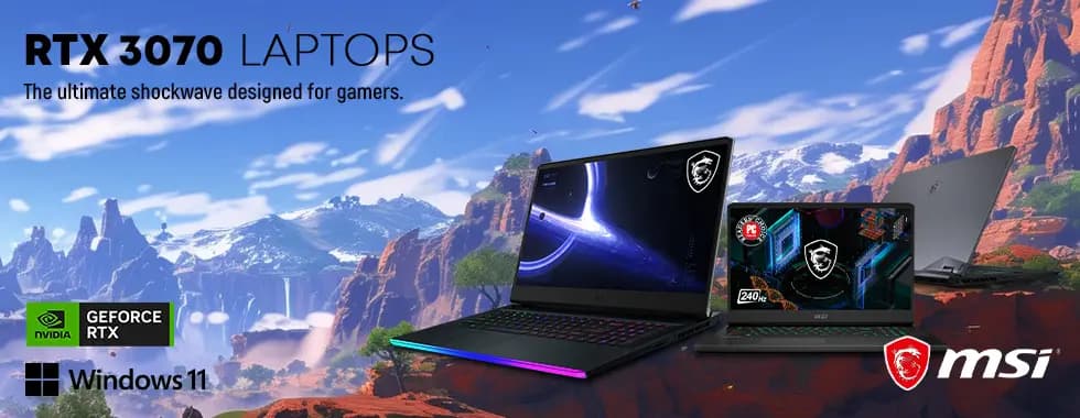 MSI RTX 3070 Laptops MSI RTX 3070 Laptops