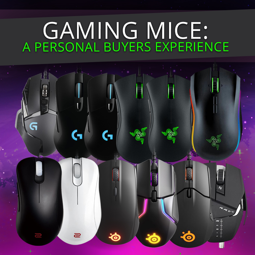 My List of Gaming Mice