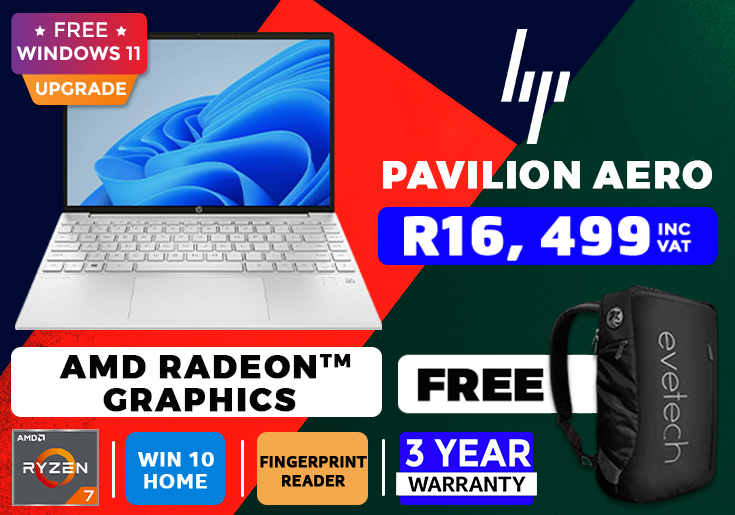 HP Pavilion Aero 13-be0005ni Ryzen 7 Laptop