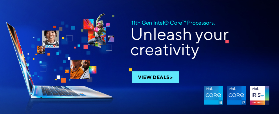 Intel 11th Gen Laptops On Special