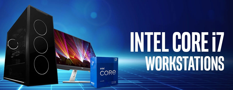 Intel 12th Gen Core i7 Workstation PCs
