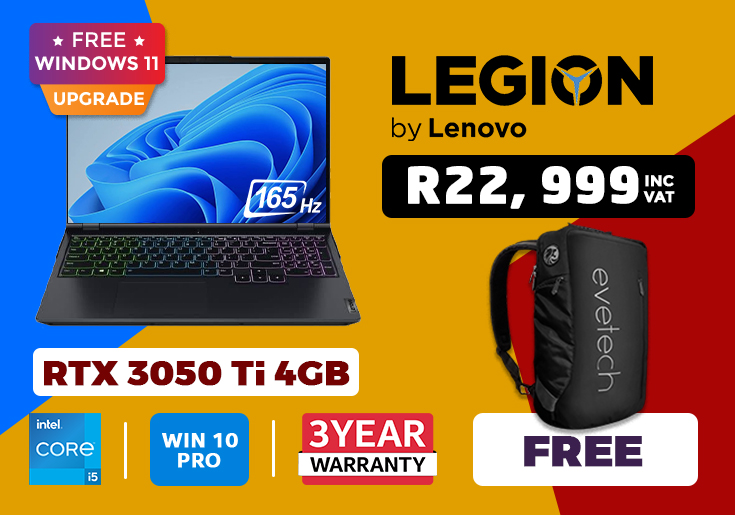 Lenovo Legion 5 Pro Core i5 RTX 3050 Ti Gaming Laptop