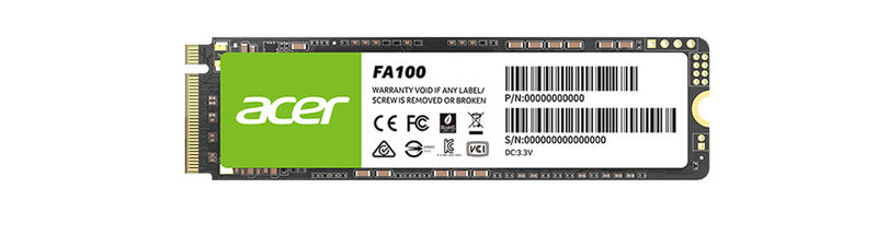 ACER FA100 256GB NVMe SSD