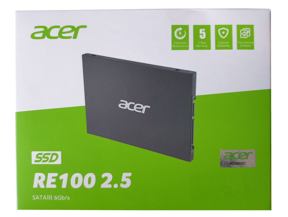 ACER RE100 256GB SATA SSD