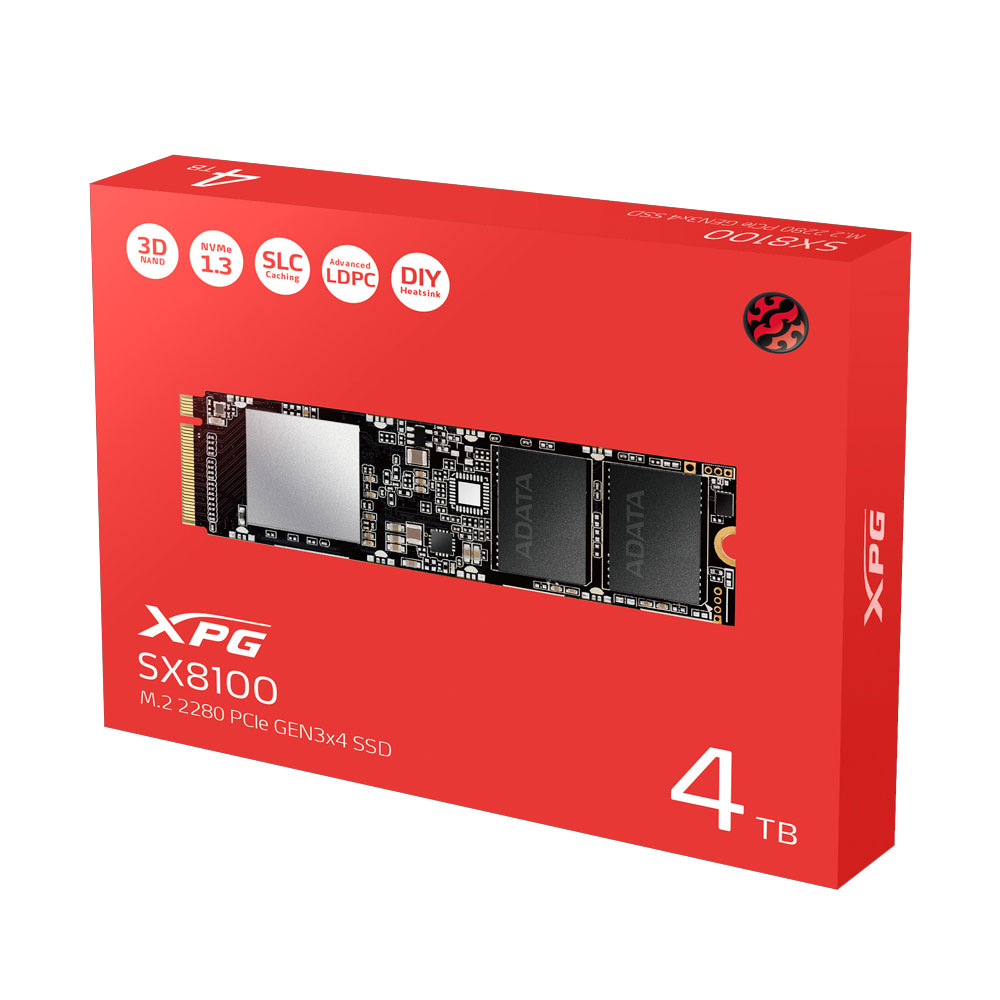 正規品定番 SSD M.2 1TB Type2280 XPG SX8100 PCパーツ 家電・スマホ