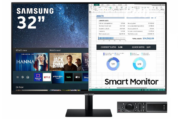 Samsung 32" UHD 3840 x 2160 4K Smart Monitor - Open Box