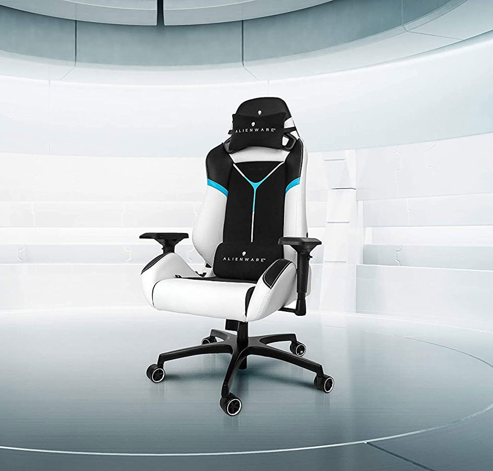 Alienware S5000 Gaming Chair - Black/White
