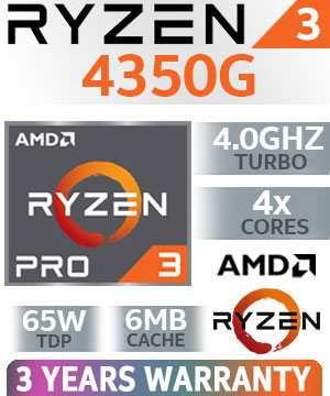 RYZEN 3 PRO 4350G PRIME A520M-K 16GB DDR4 Upgrade Kit